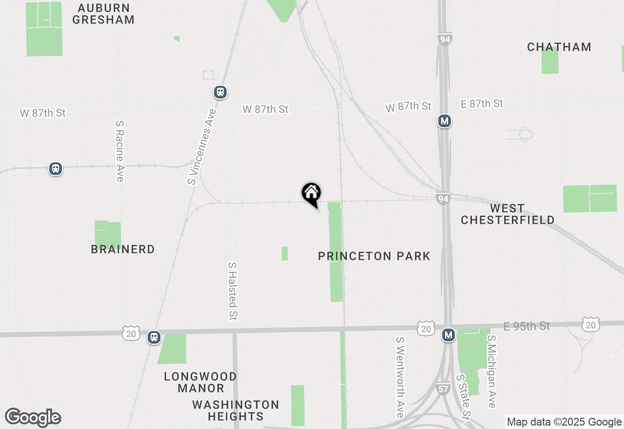 Map of 9056 S Normal Avenue, Chicago, IL 60620