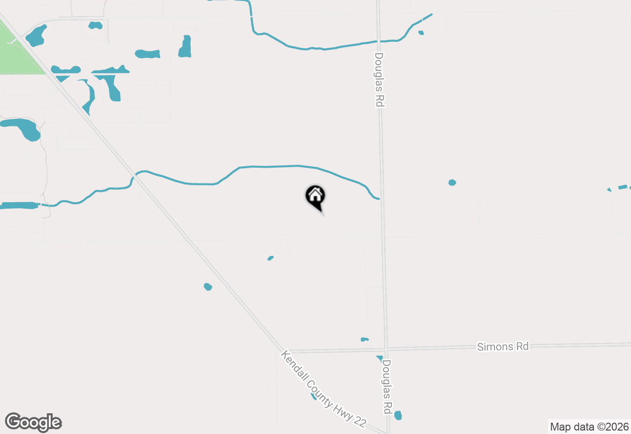 Map of 2261 Riesling Road, Oswego, IL 60543