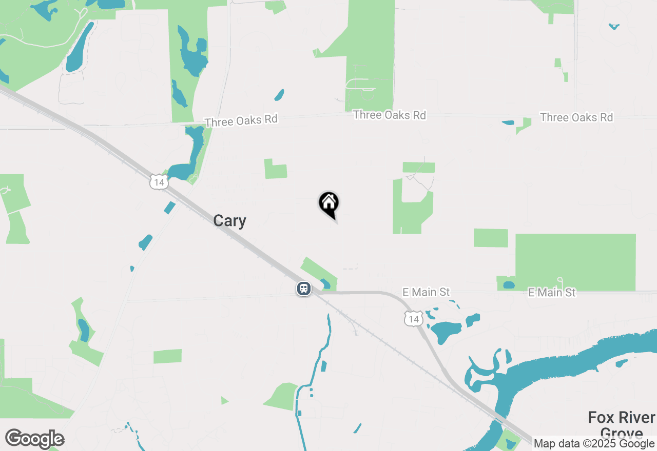 Map of 26 Wagner Drive, Cary, IL 60013