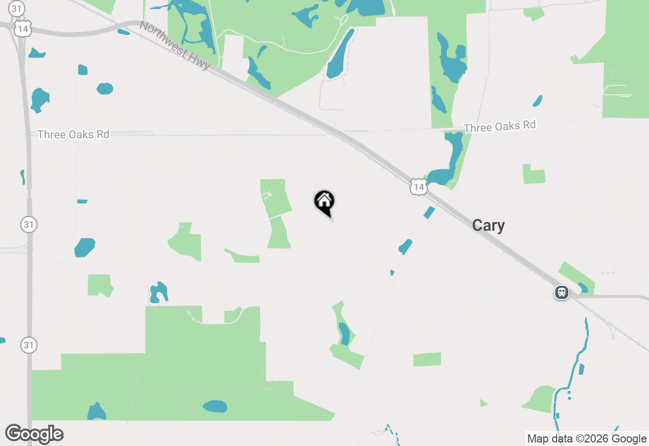 Map of 800 Big Bear Trail, Cary, IL 60013