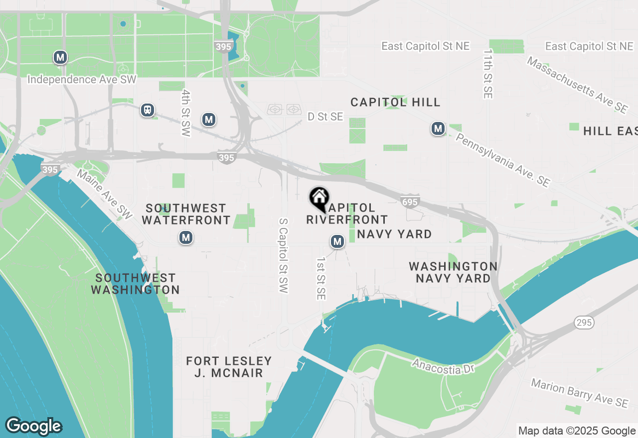 Map of 1025 1st Street Se #1012, Washington, DC 20003