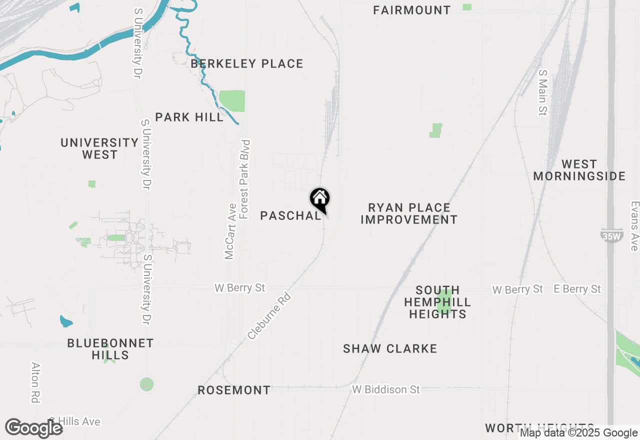Map of 2808 Addison Park Lane, Fort Worth, TX 76110