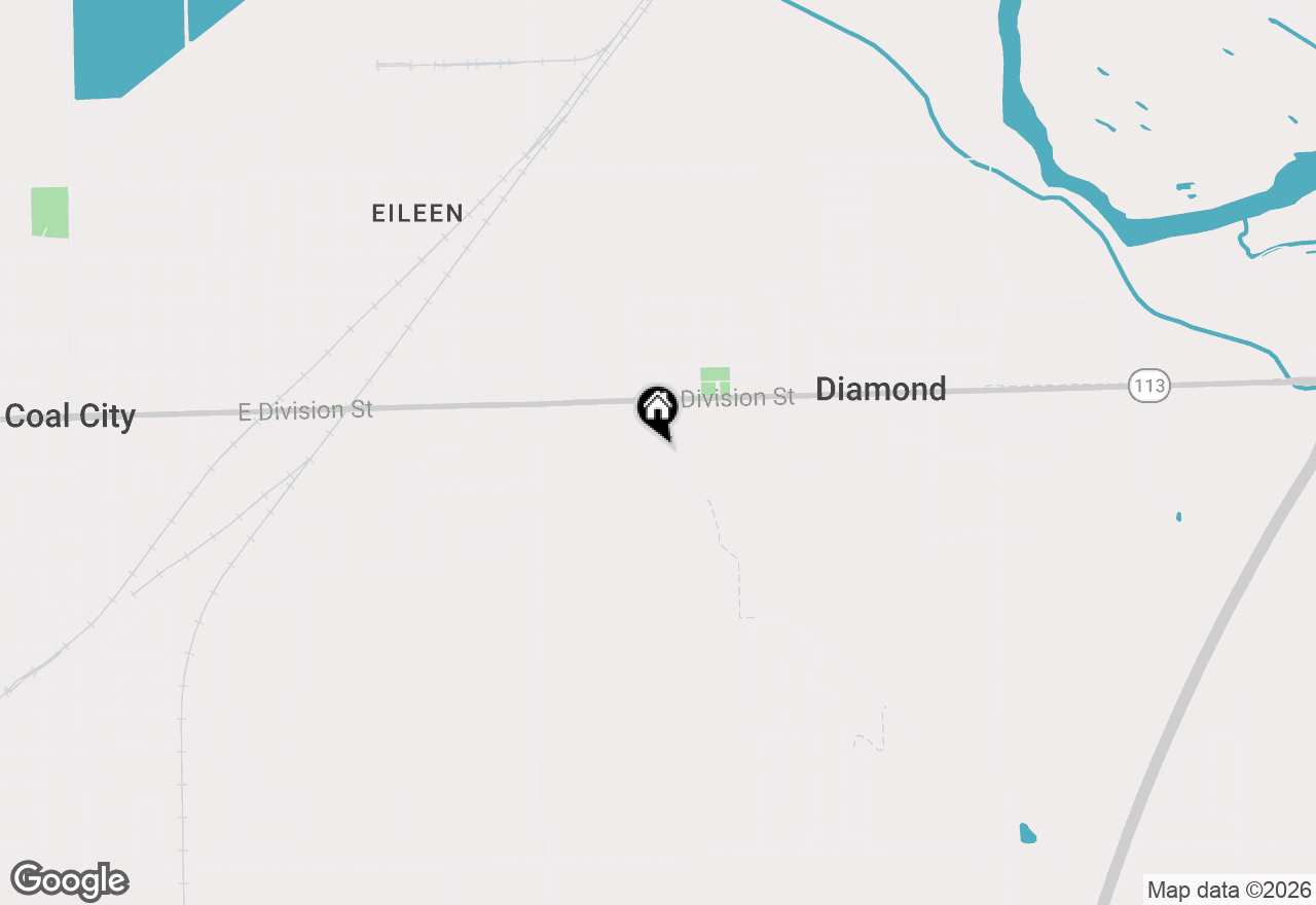 Map of 130 S Mcginty Street, Diamond, IL 60416