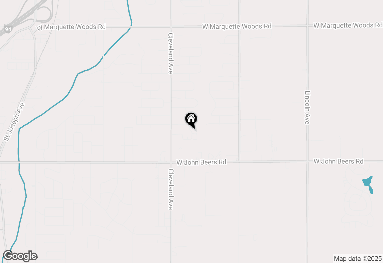 Map of 5522 Ivy Drive, Stevensville, MI 49127