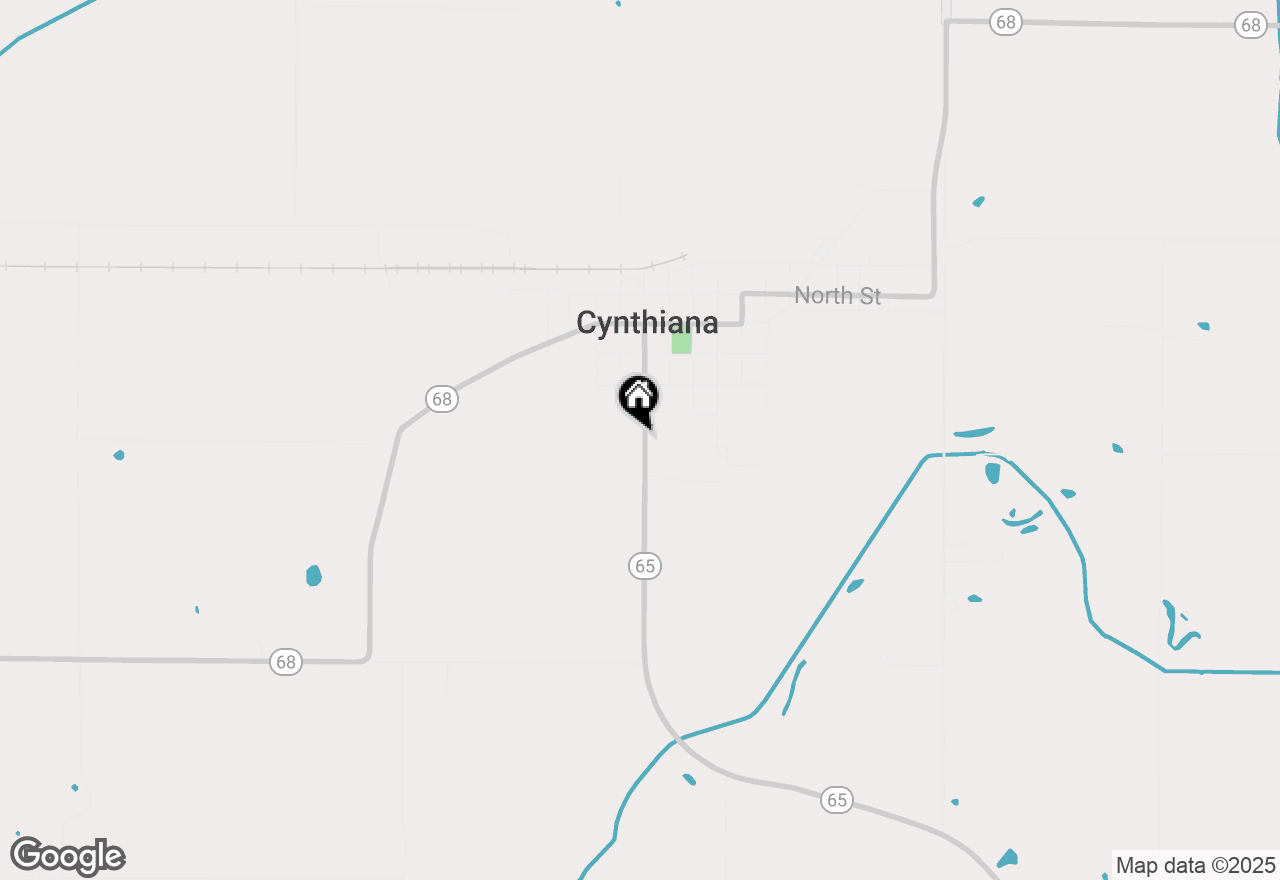 Map of 10214 Evansville Street, Cynthiana, IN 47612