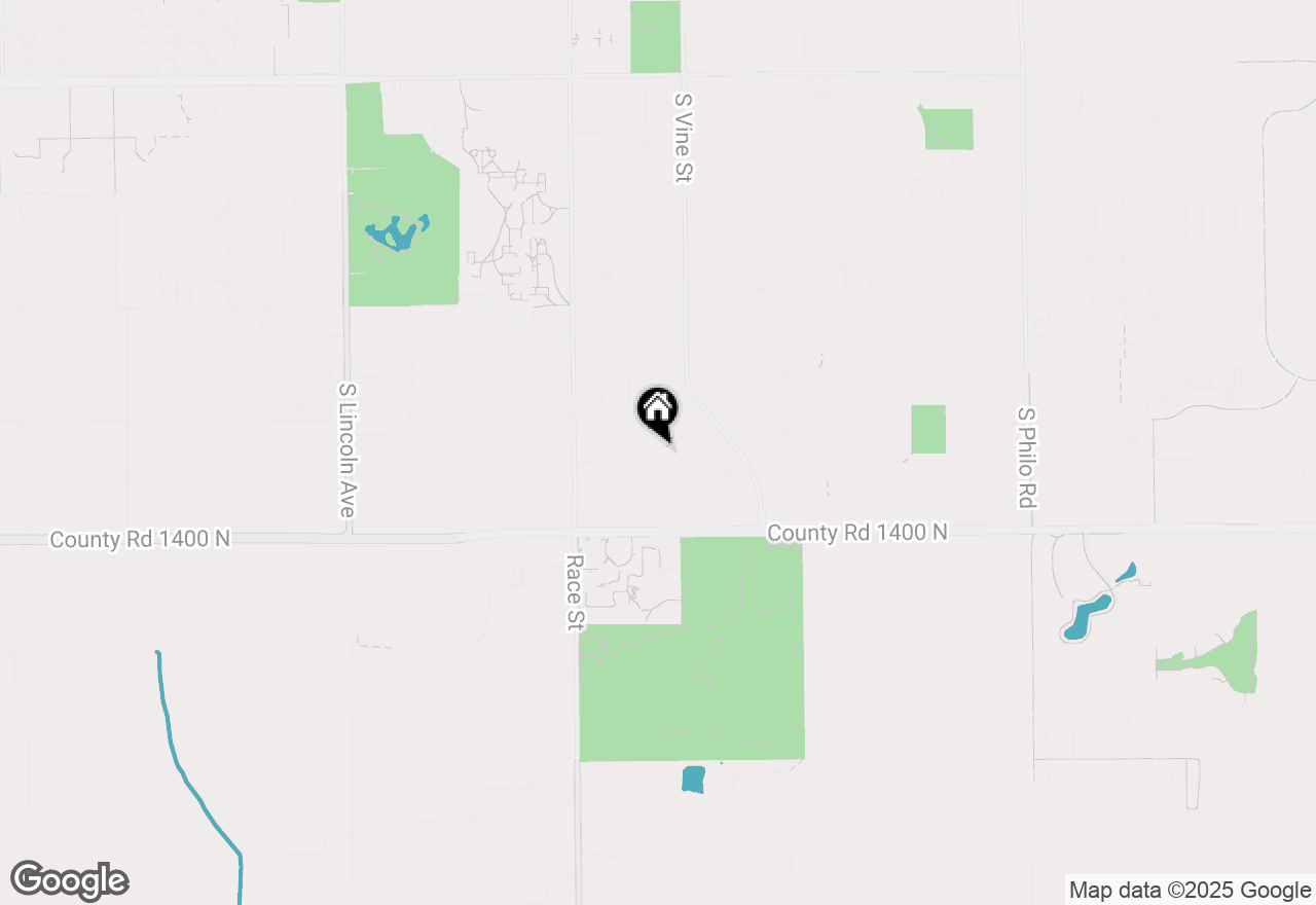 Map of 2308 Boudreau Drive, Urbana, IL 61801