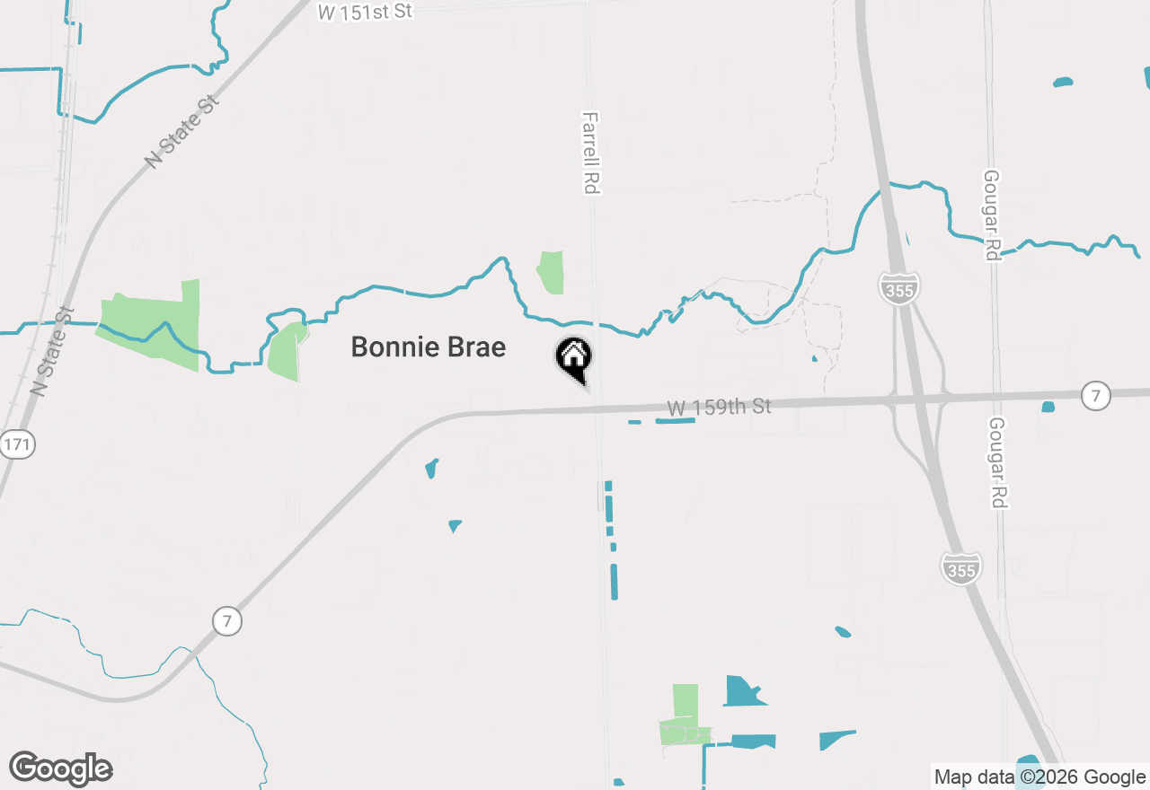 Map of 1316 Argo Lane, Lockport, IL 60441