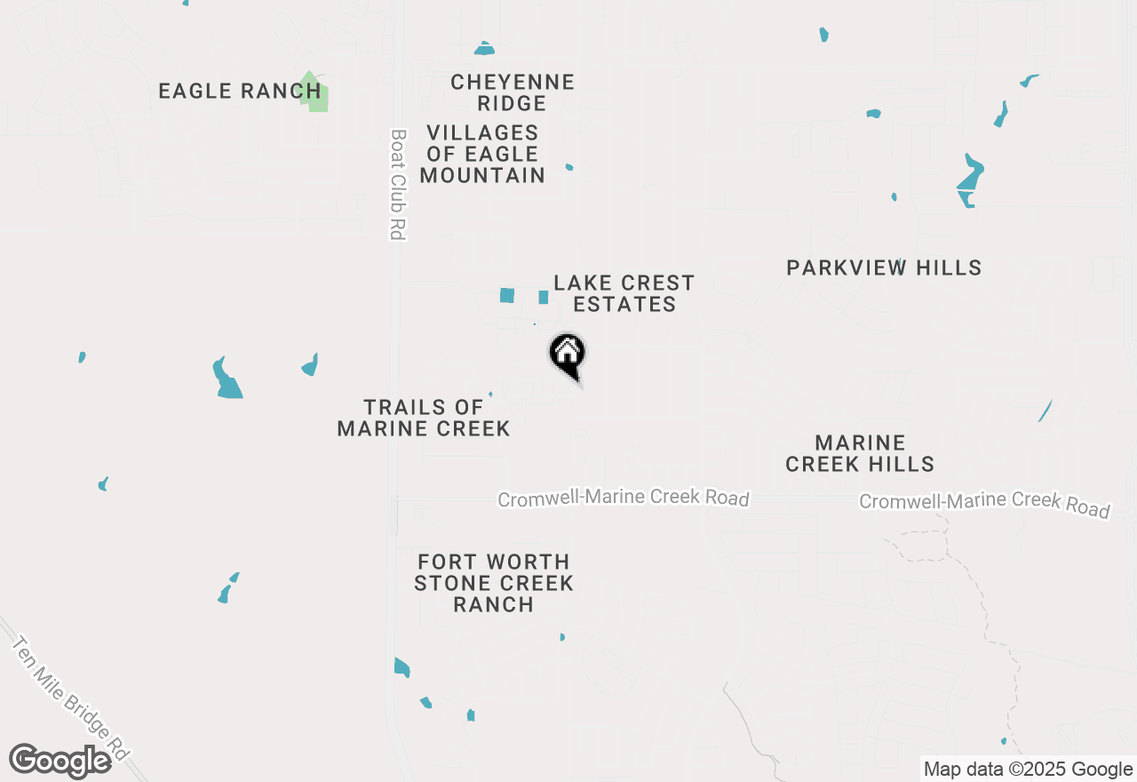 Map of 6519 Bowman Roberts Road, Fort Worth, TX 76179
