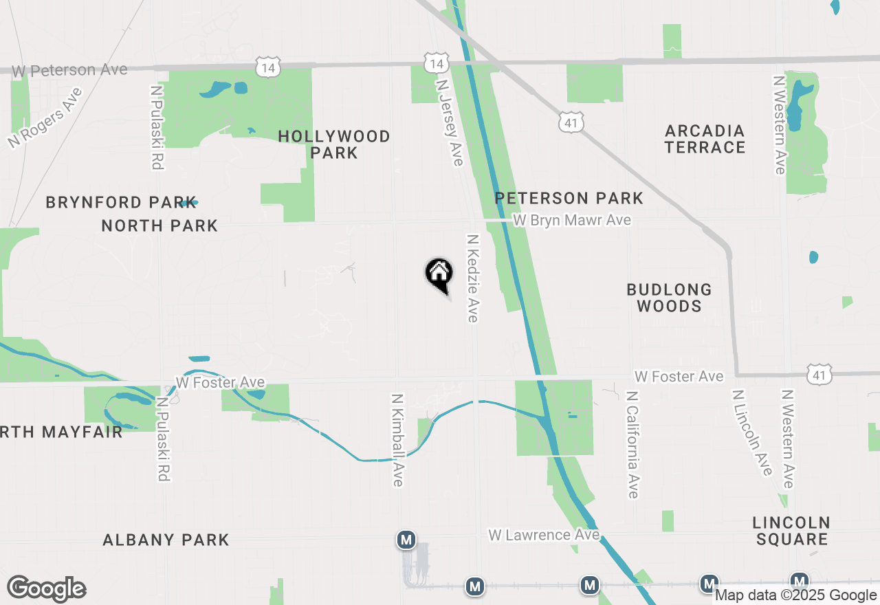 Map of 5359 N Spaulding Avenue, Chicago, IL 60625