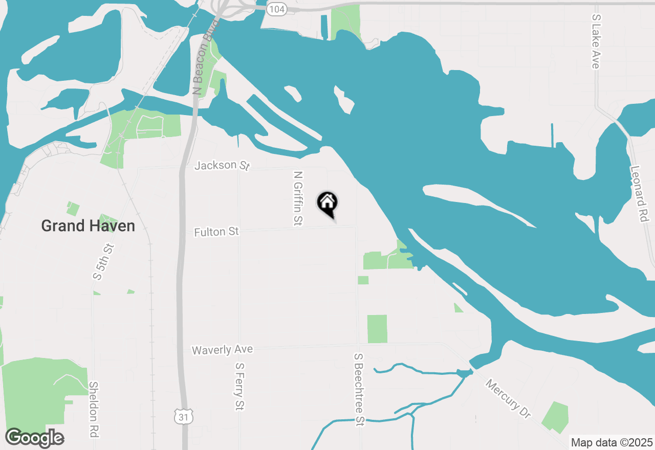 Map of 230 N Hopkins Street #11, Grand Haven, MI 49417