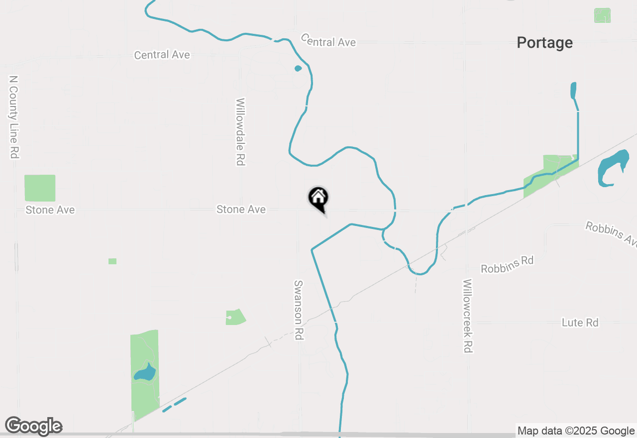 Map of 3024 Peterson Street, Portage, IN 46368