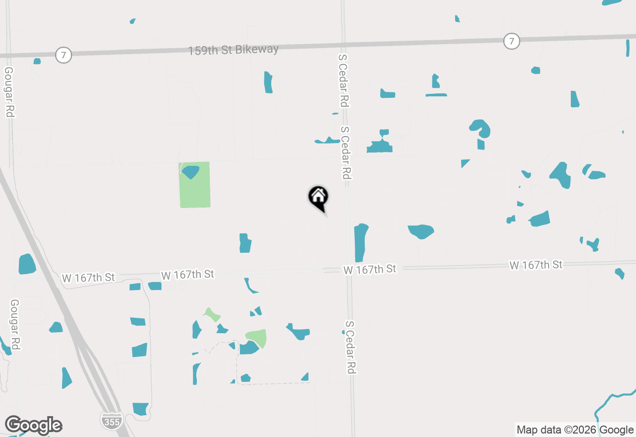 Map of 14908 W Victoria Crossing #14908, Lockport, IL 60441