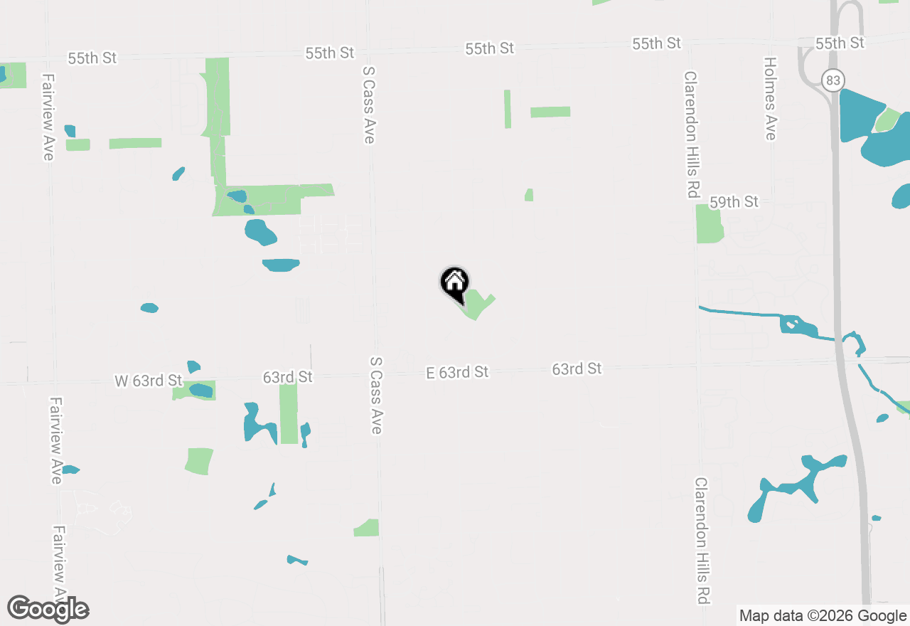 Map of 129 Rumsey Place, Westmont, IL 60559