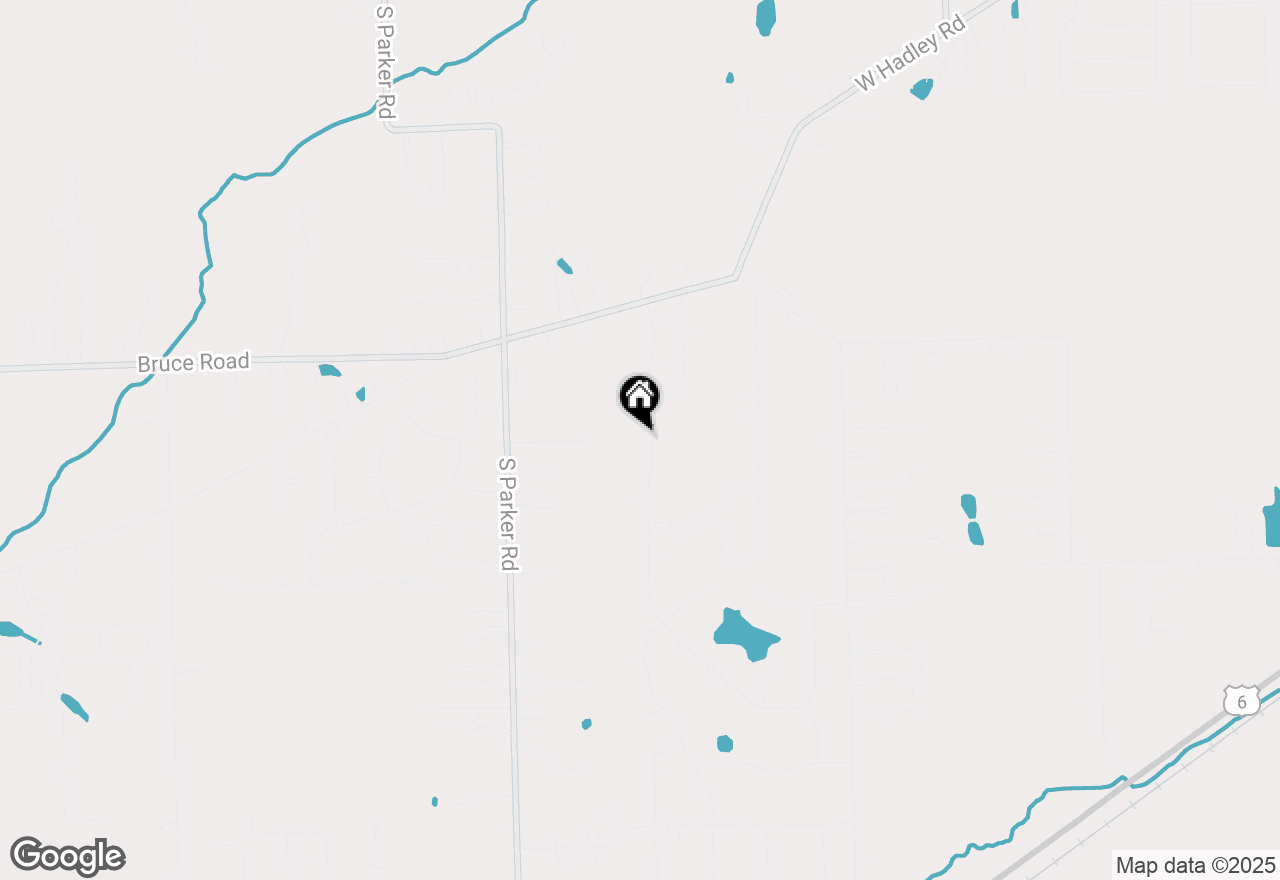 Map of 17642 Crystal Lake Drive, Homer Glen, IL 60491