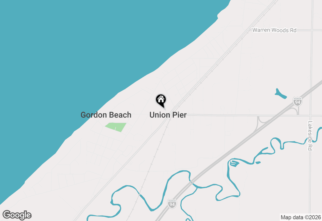 Map of 9949 Townline Road, Union Pier, MI 49129