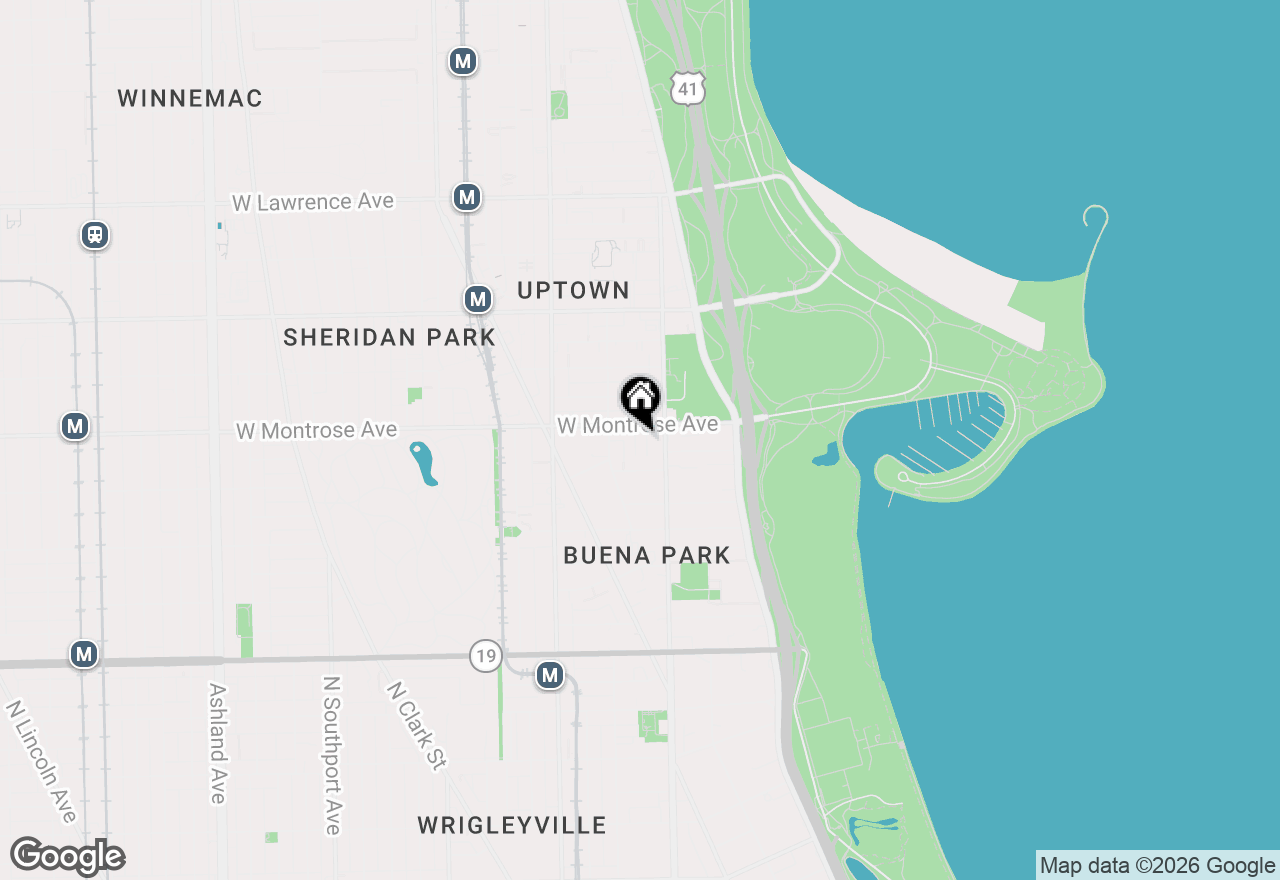 Map of 4333 N Dayton Street #1N, Chicago, IL 60613