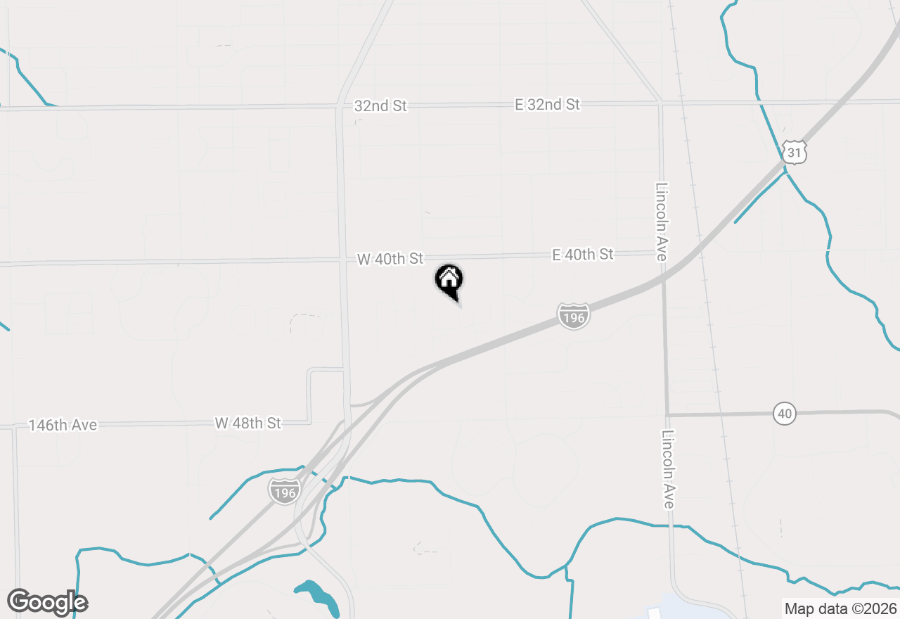 Map of 75 Old Mill Drive #13, Holland, MI 49423