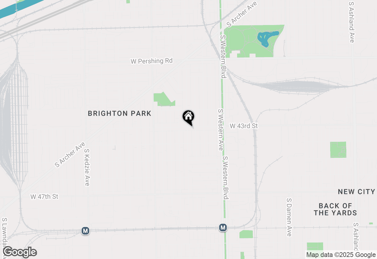 Map of 2557 W 43rd Street, Chicago, IL 60632