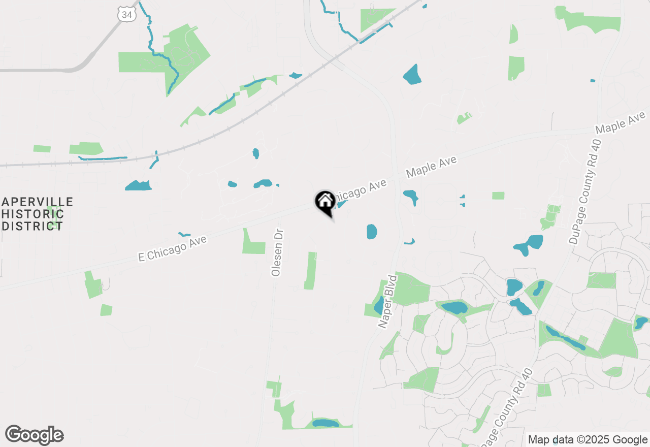 Map of 3 Westmoreland Lane, Naperville, IL 60540