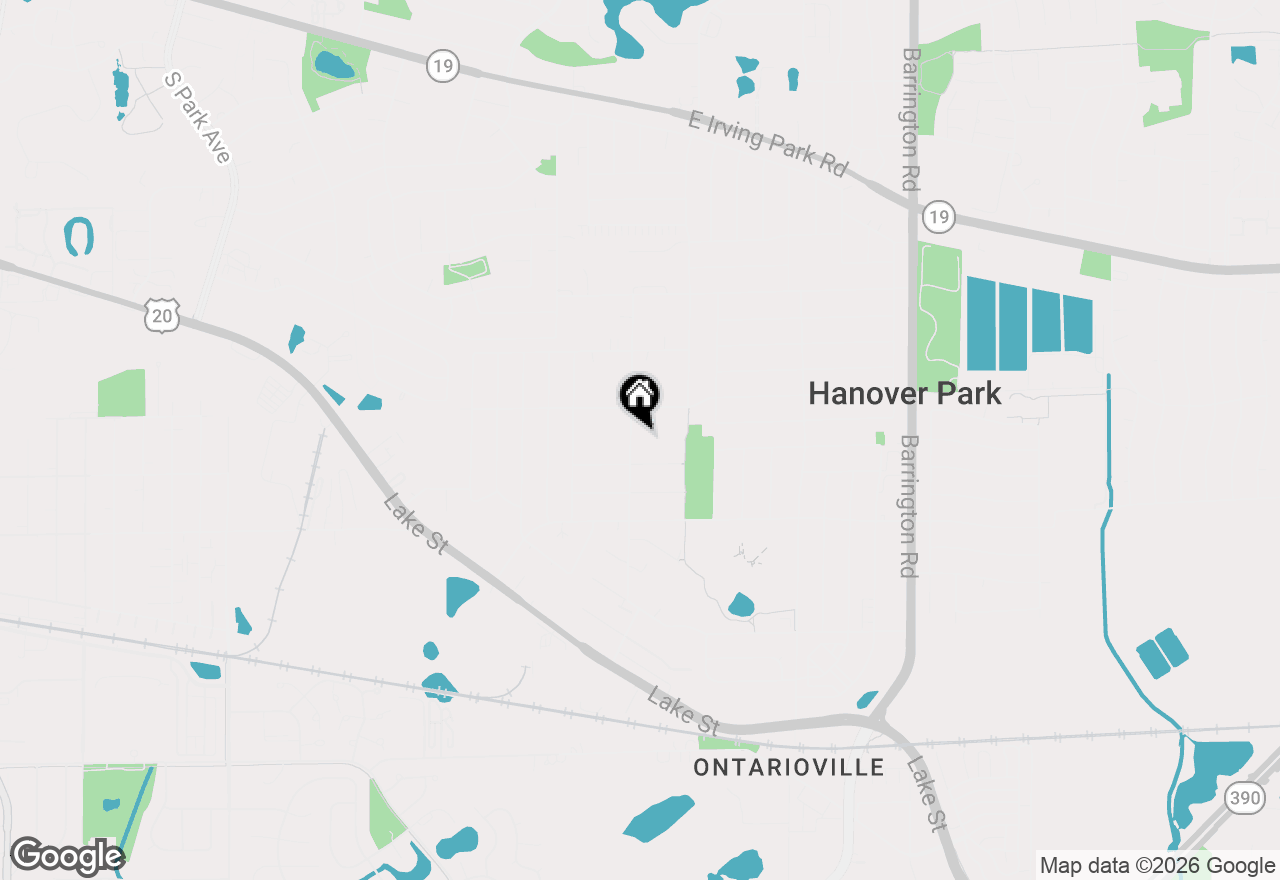 Map of 6975 Center Avenue, Hanover Park, IL 60133