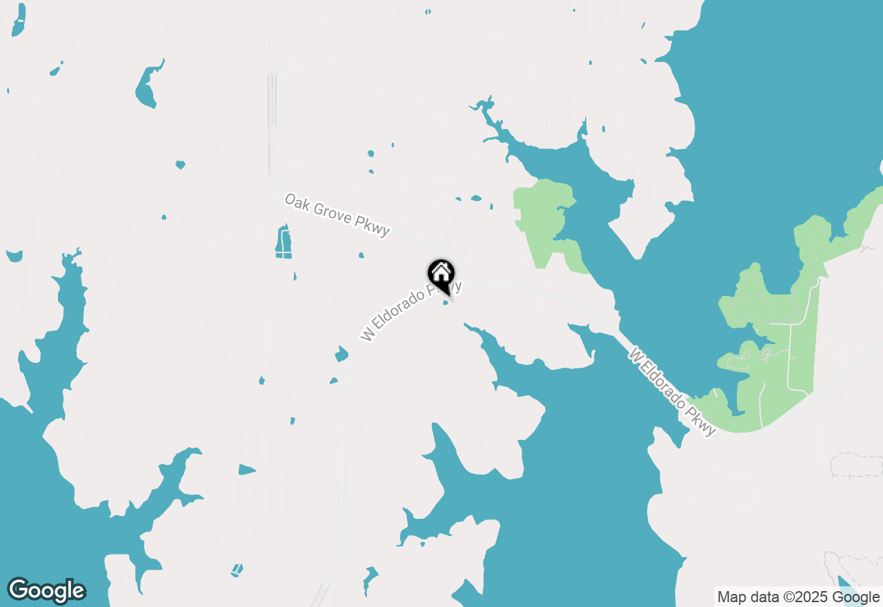 Map of 1808 W Eldorado Parkway, Little Elm, TX 75068