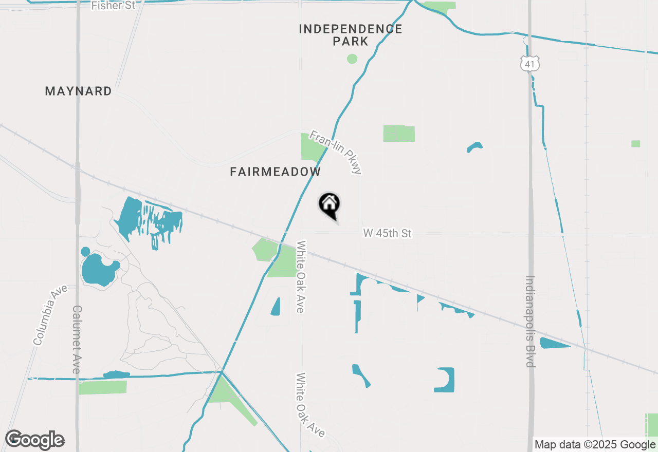 Map of 1640 Camellia Drive #A1, Munster, IN 46321