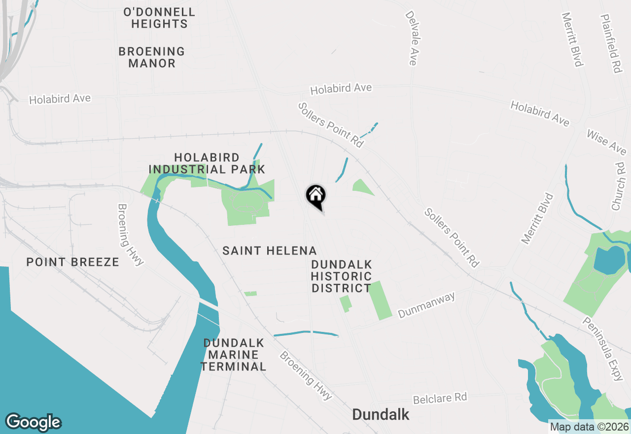 Map of 5 Liberty Parkway, Baltimore, MD 21222