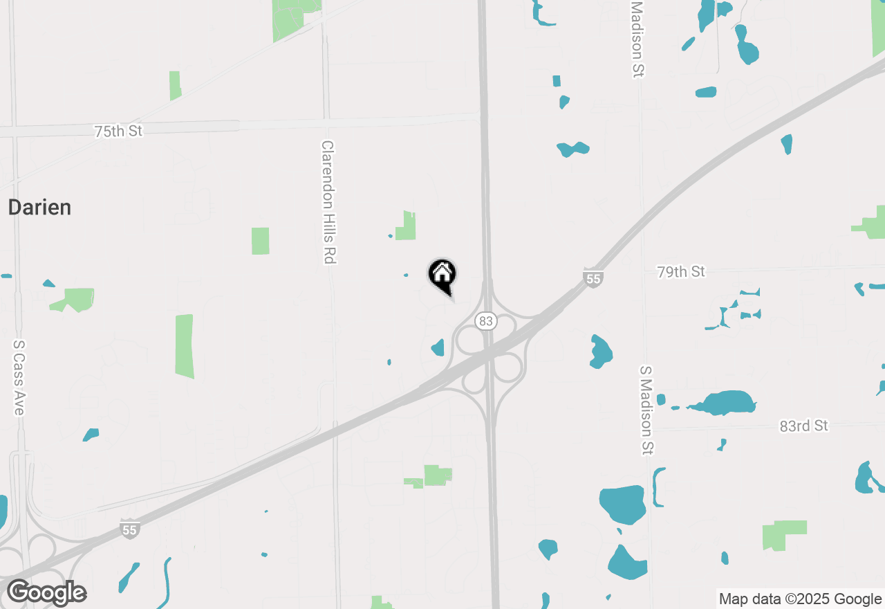 Map of 16W540 Lake Drive #9-104, Willowbrook, IL 60527