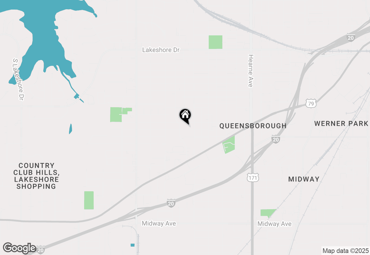 Map of 3240 Jackson Street, Shreveport, LA 71109