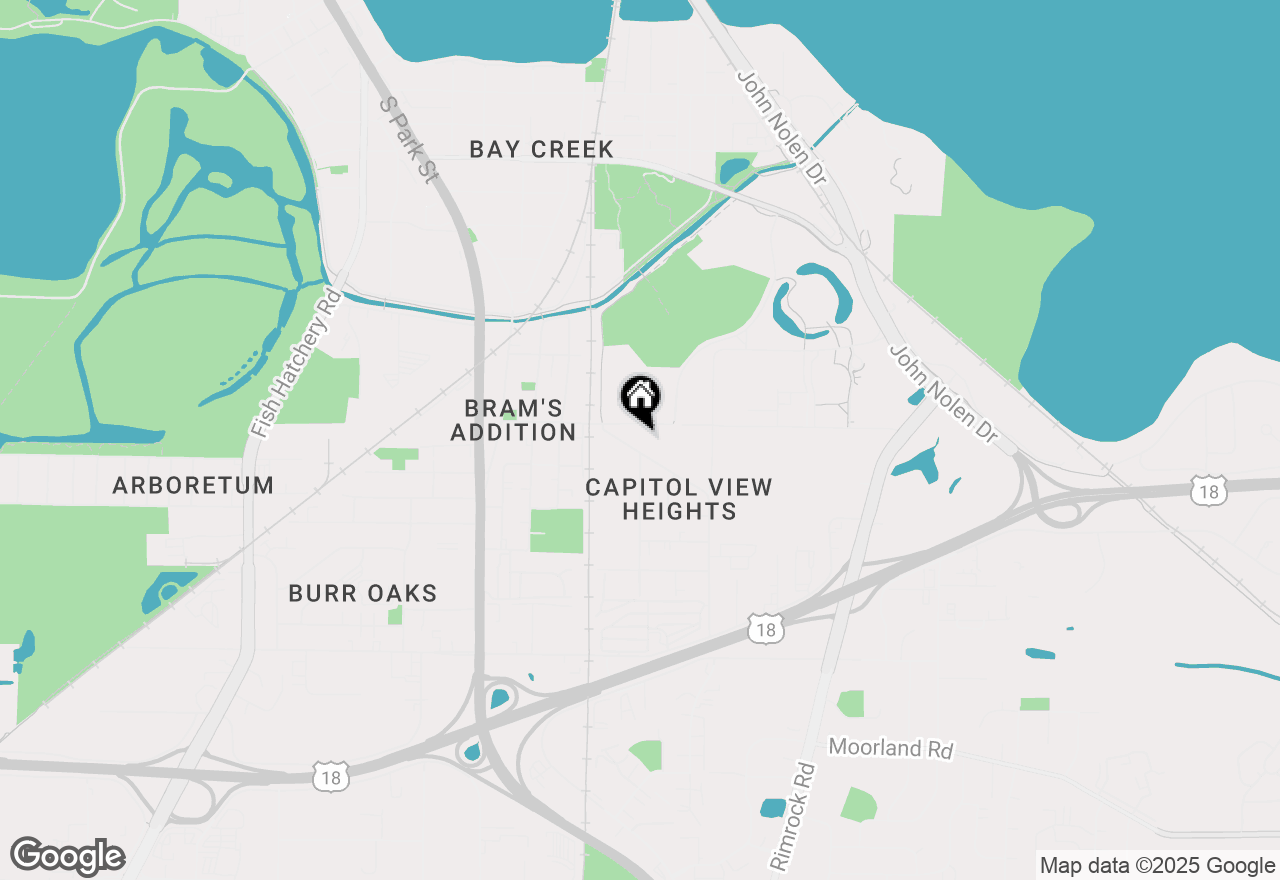 Map of 302 Koster Street, Madison, WI 53713
