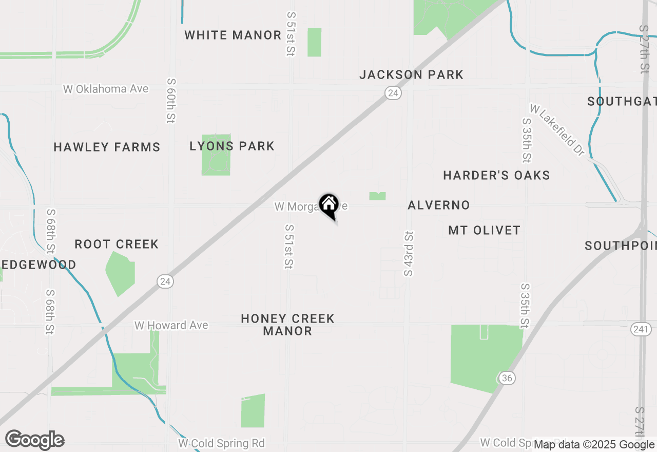 Map of 3555 S 48th St, Greenfield, WI 53220