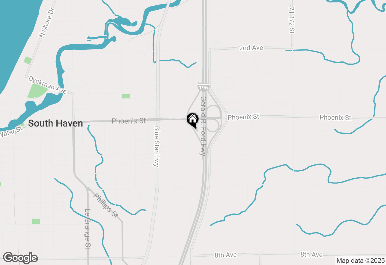 Map of 380 73rd Street, South Haven, MI 49090