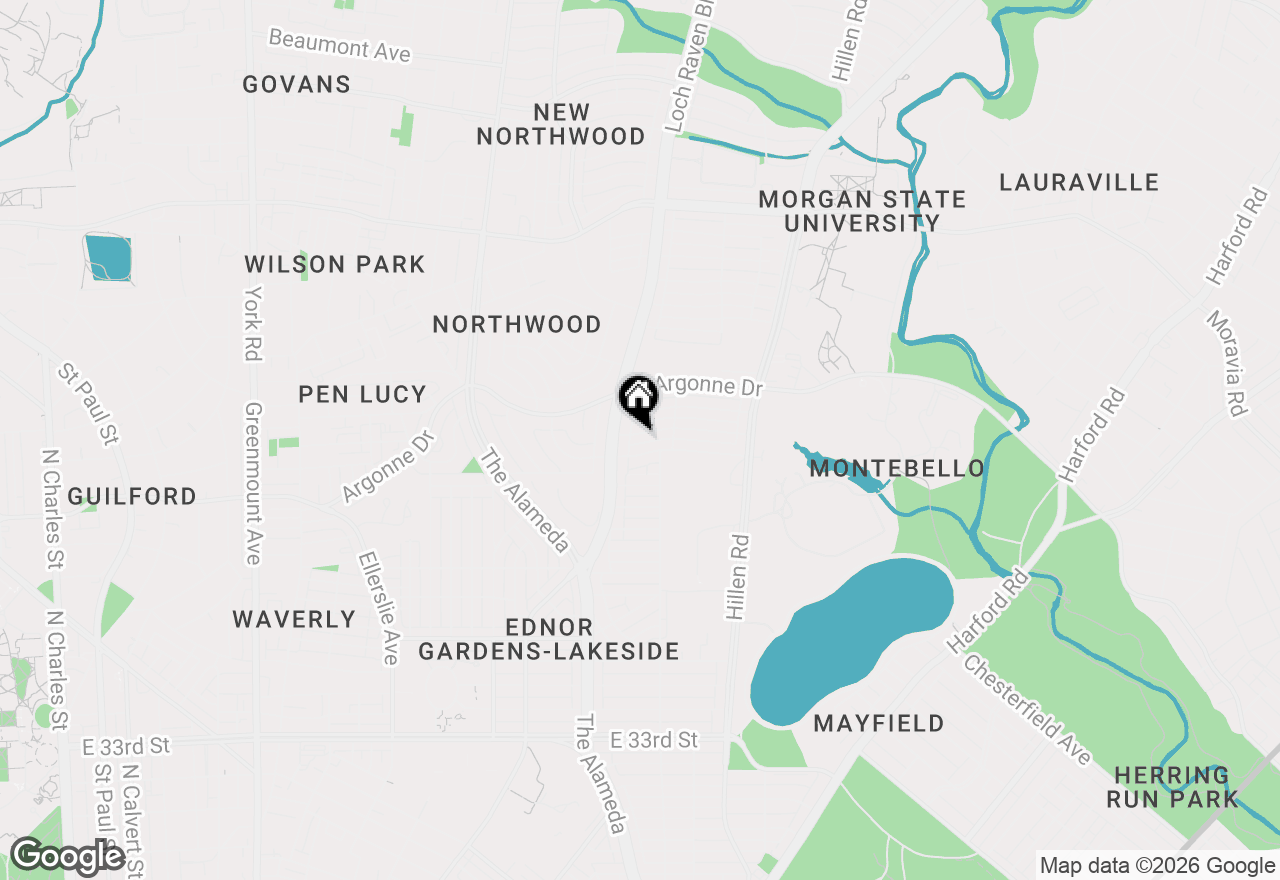 Map of 1509 Shadyside Road, Baltimore, MD 21218