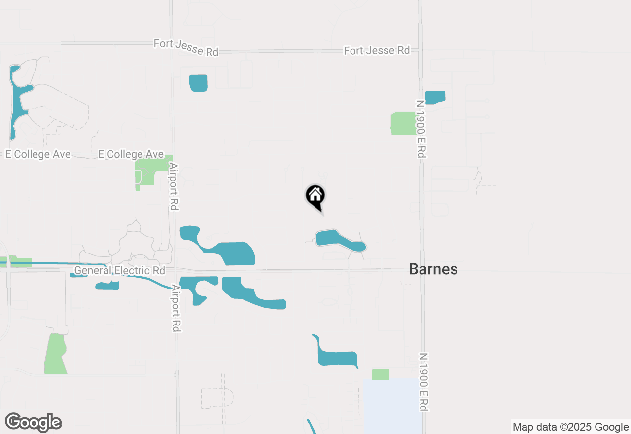 Map of 1 Windsong Way, Bloomington, IL 61704