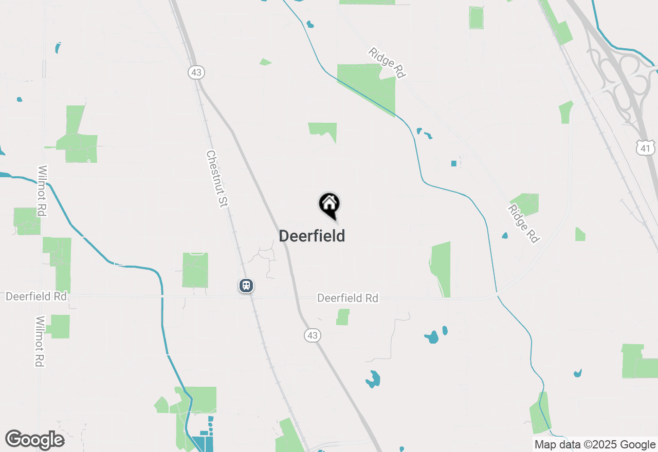 Map of 1035 Rosemary Terrace, Deerfield, IL 60015