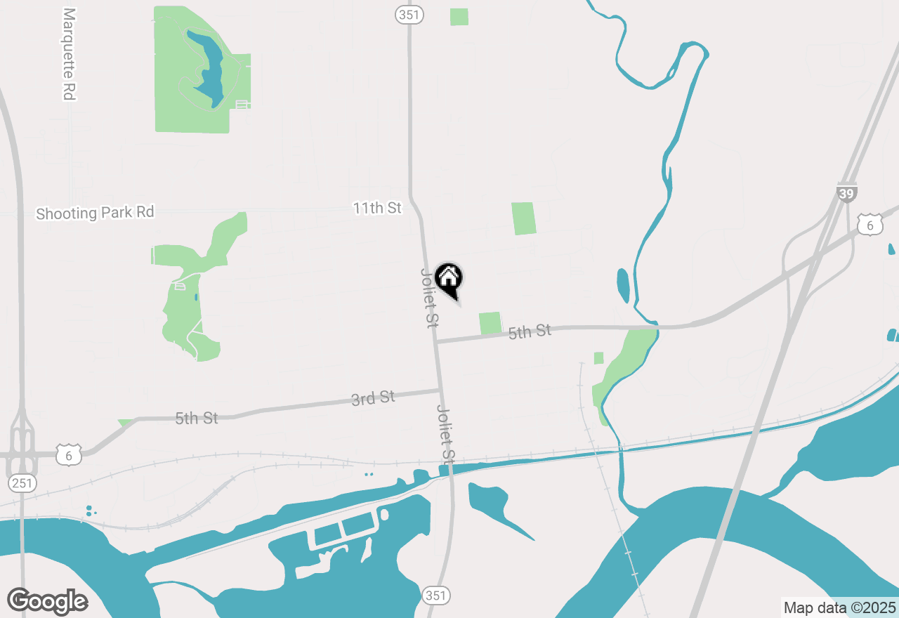 Map of 627 Hennepin Street, Lasalle, IL 61301