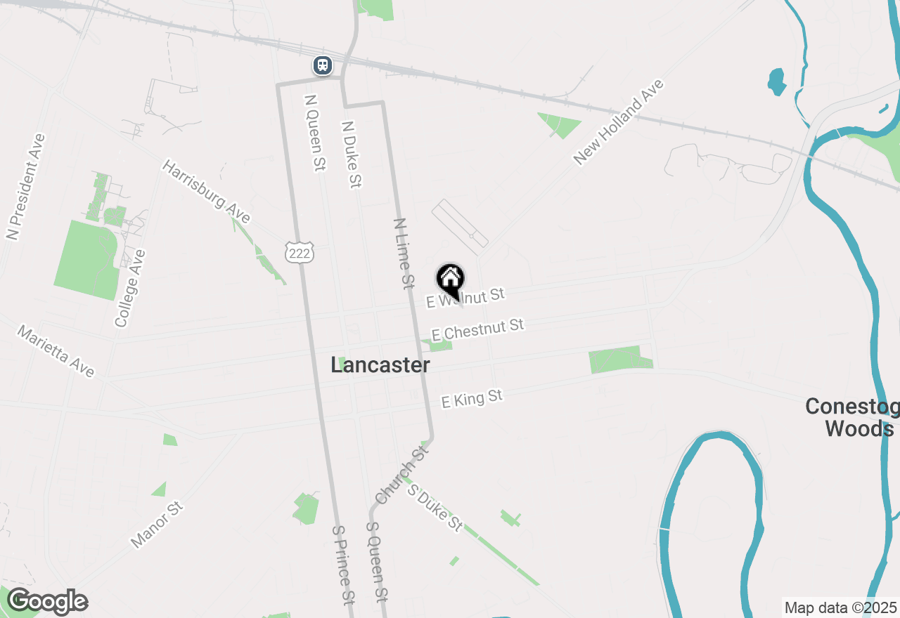 Map of 231 N Shippen Street #25, Lancaster, PA 17602