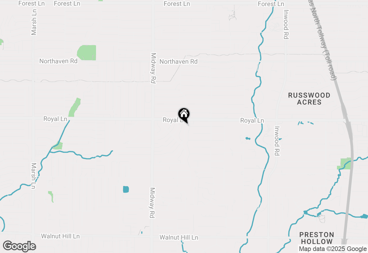 Map of 10767 Bushire Drive, Dallas, TX 75229