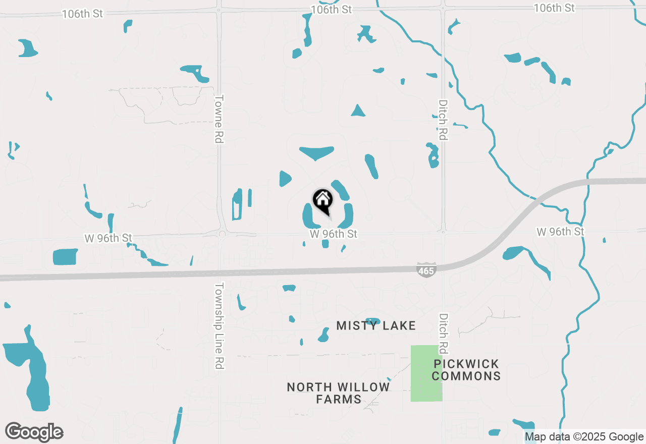 Map of 9628 Summerlakes Drive, Carmel, IN 46032