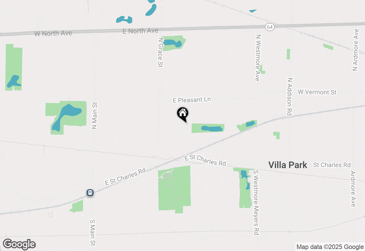 Map of 317 N Fairfield Avenue, Lombard, IL 60148