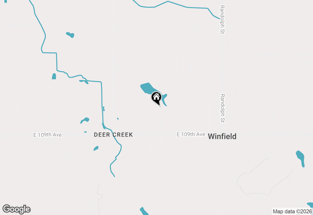 Map of 7061 E 107th Court, Crown Point, IN 46307