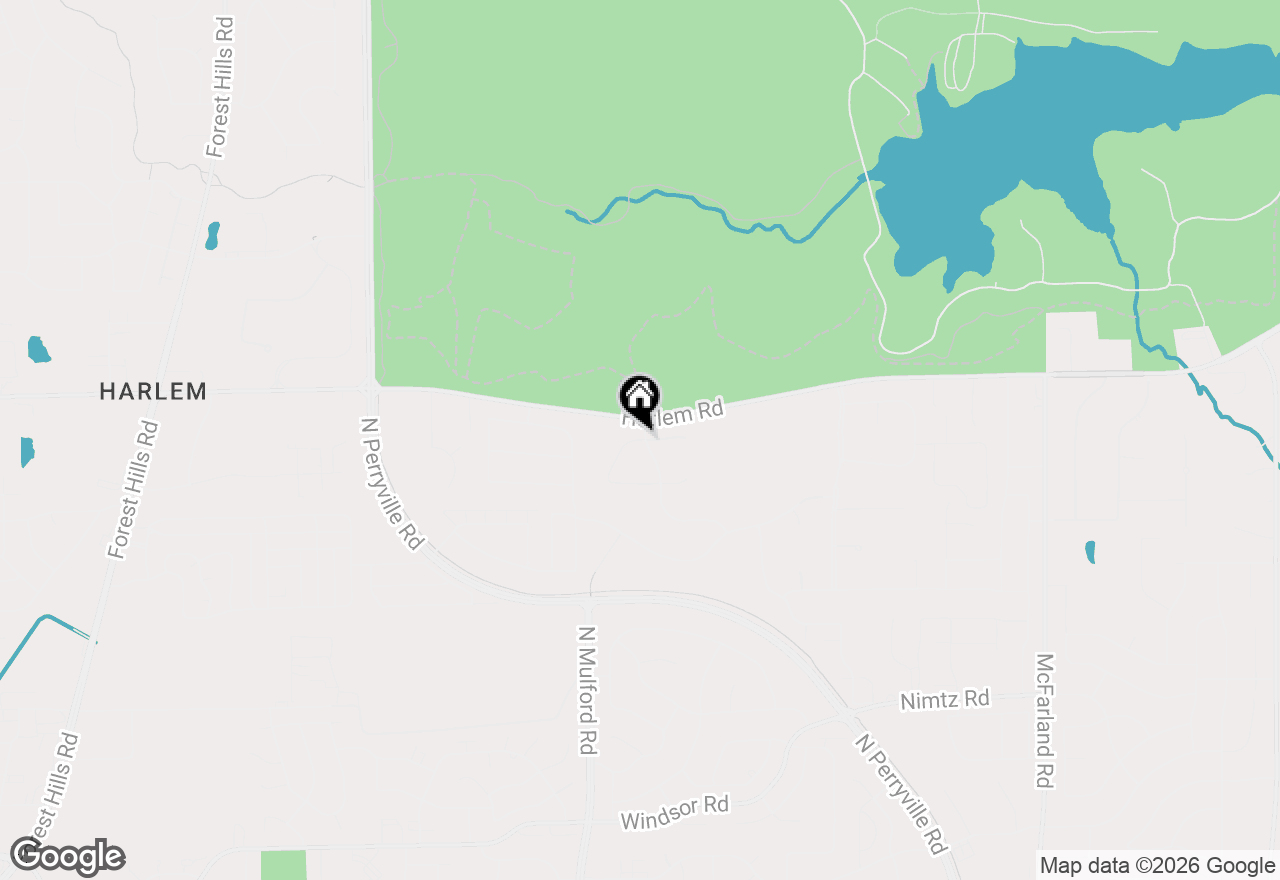 Map of 6294 Parks Edge Drive, Loves Park, IL 61111