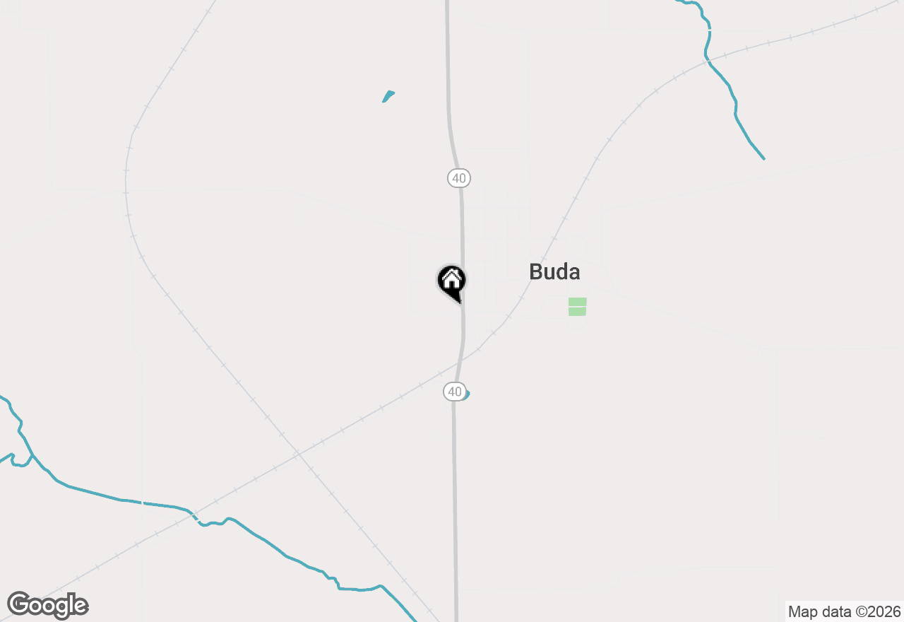 Map of 418 High Street, Buda, IL 61314