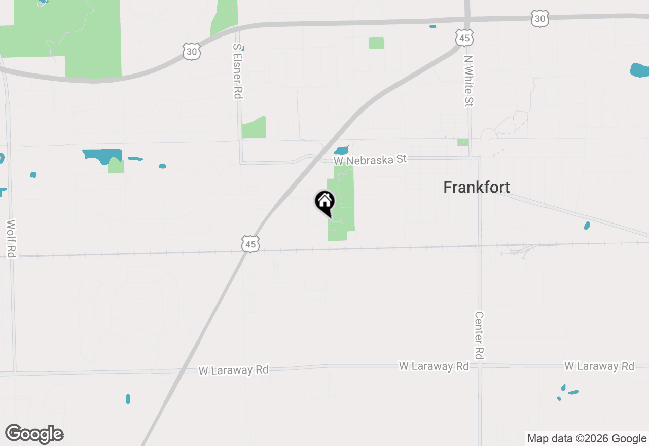 Map of 21753 Cappel Lane, Frankfort, IL 60423