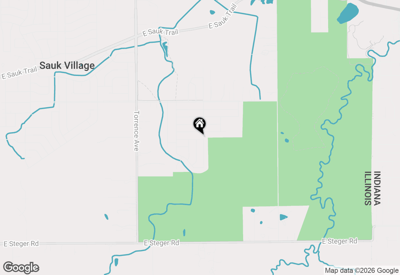 Map of 2941 225th Place, Sauk Village, IL 60411