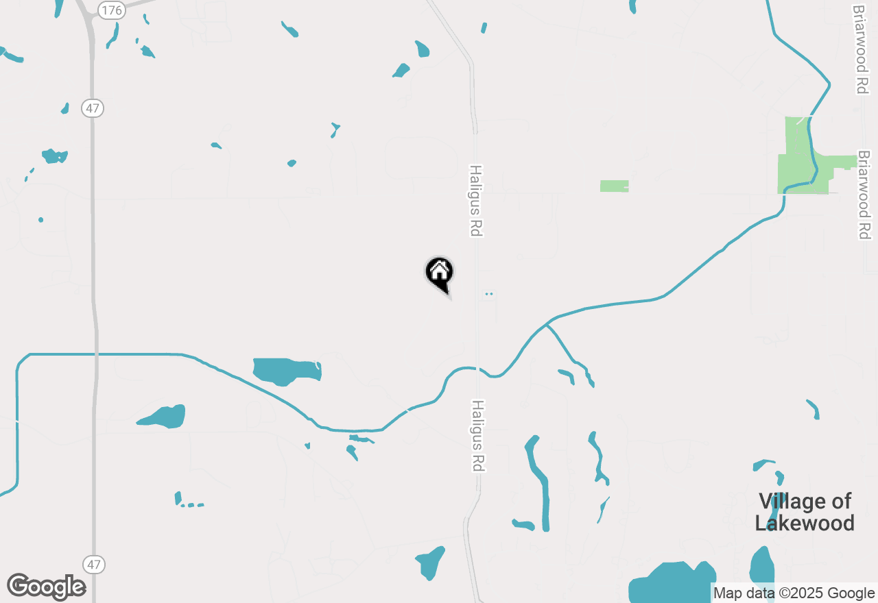 Map of 6630 Woodland Hills Drive, Lakewood, IL 60014