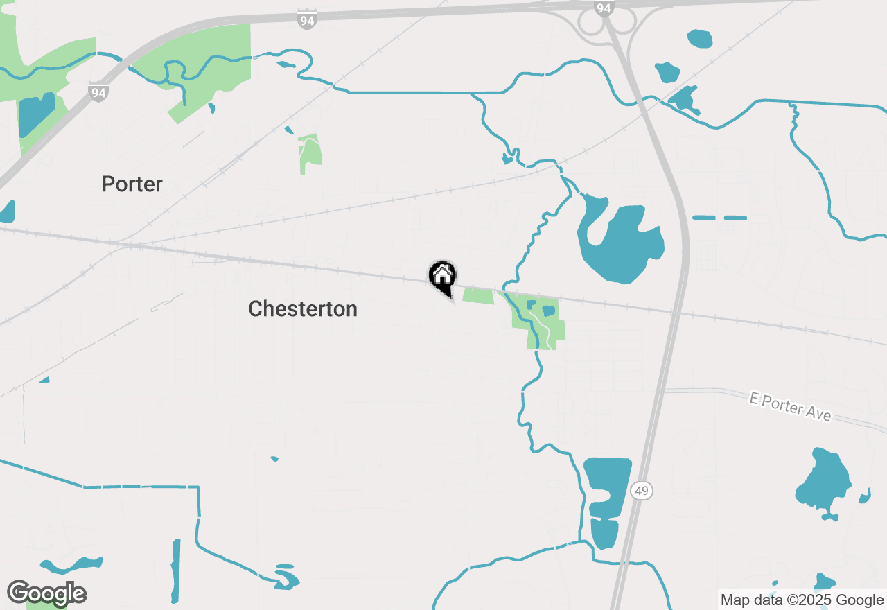 Map of 321 Broadway Avenue, Chesterton, IN 46304