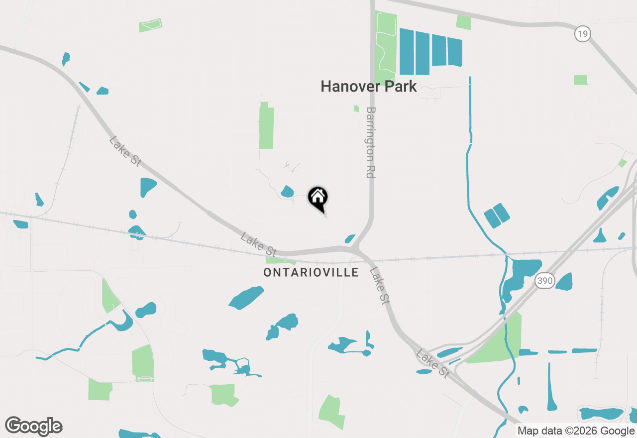 Map of 6575 Church Street, Hanover Park, IL 60133