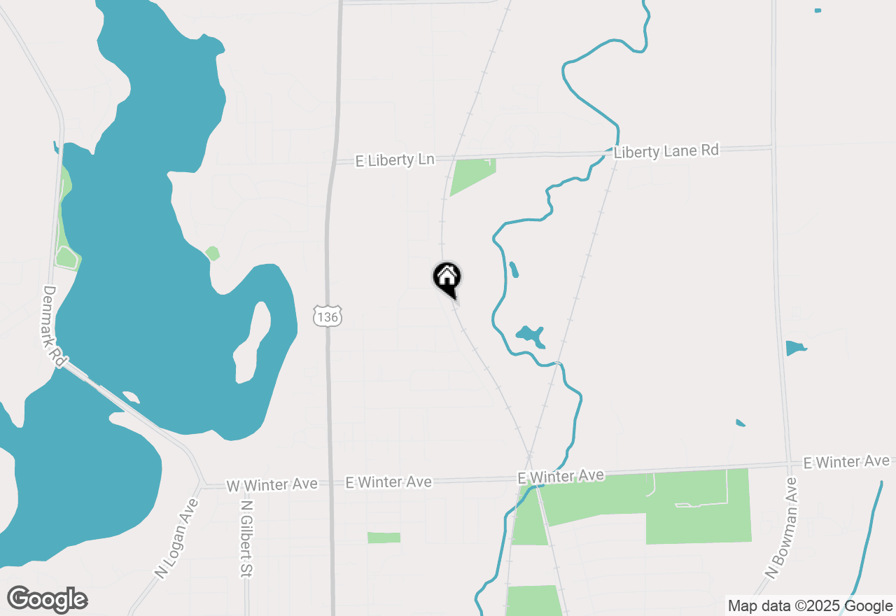 Map of 2701 East Road, Danville, IL 61832