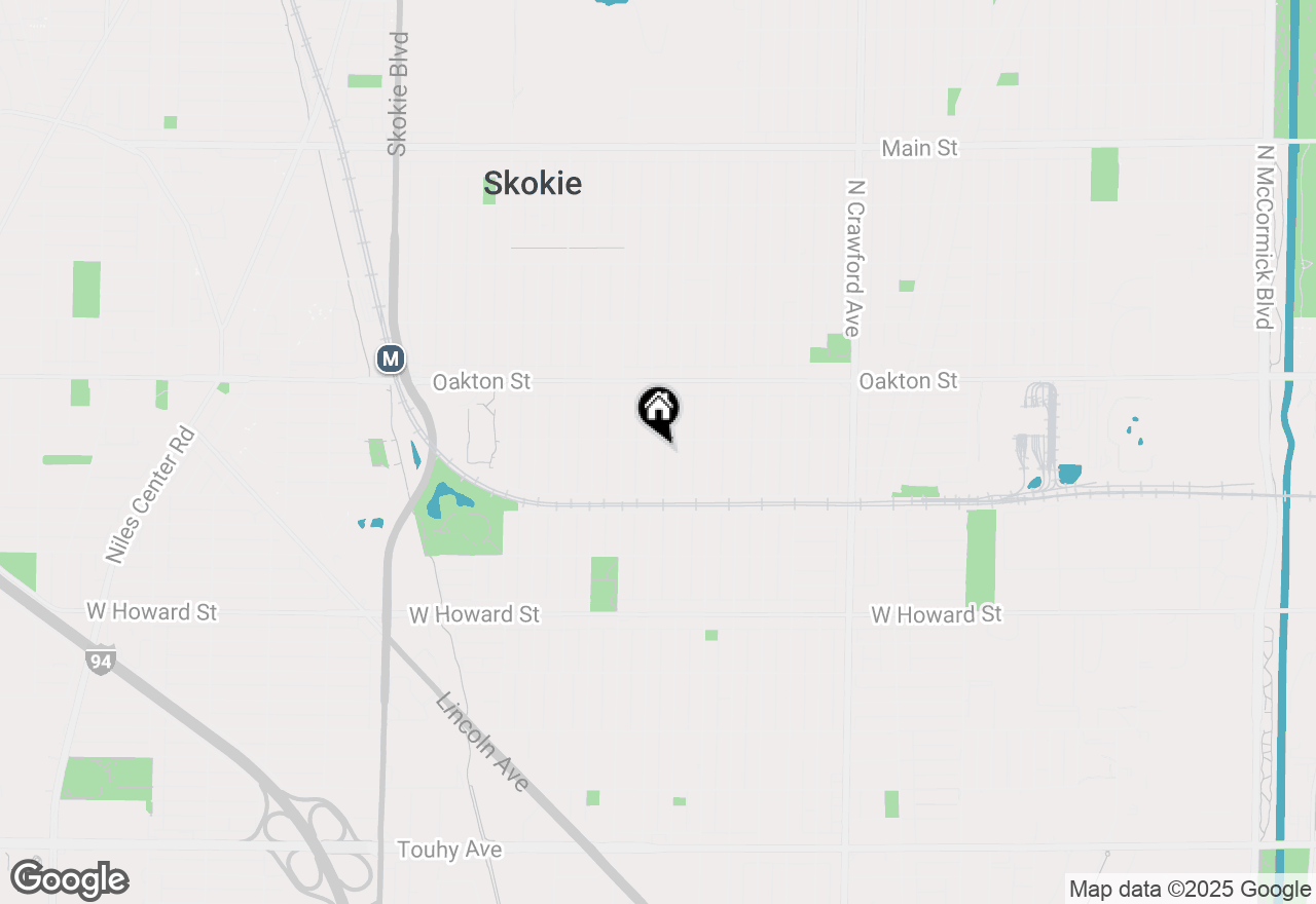 Map of 7847 Lowell Avenue, Skokie, IL 60076